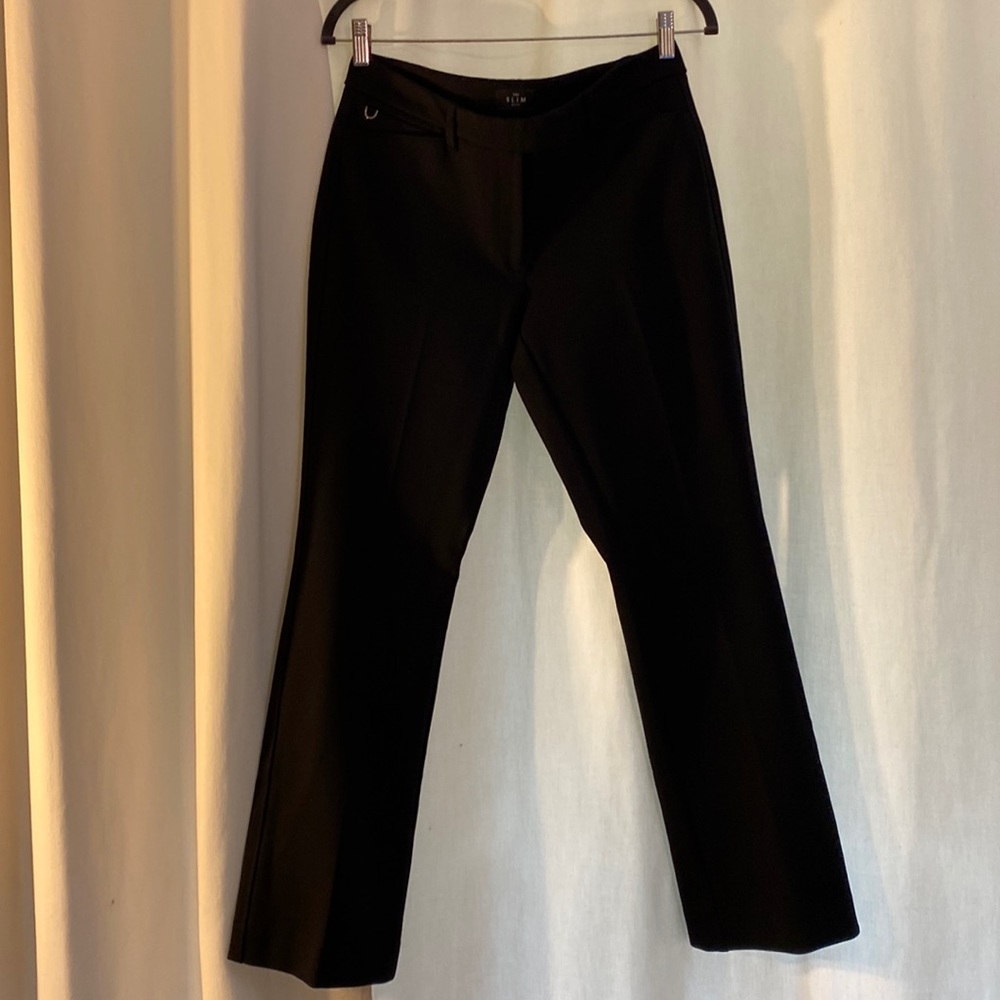 White House Black Market The Slim Boot size 8 black pants.